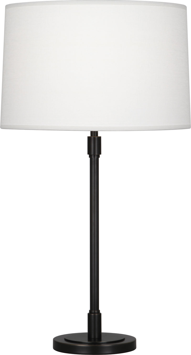 Robert Abbey Z347 One Light Table Lamp, Deep Patina Bronze