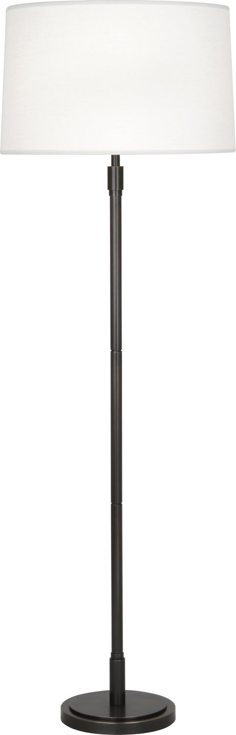 Robert Abbey Z348 One Light Floor Lamp, Deep Patina Bronze