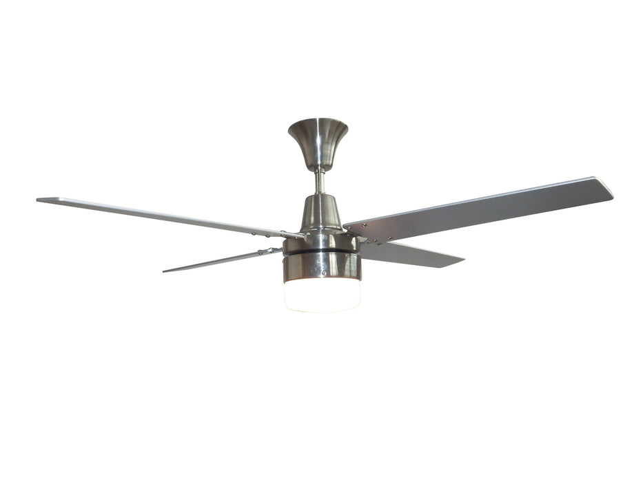 Craftmade CON48BNK4C1 48"Ceiling Fan, Brushed Polished Nickel