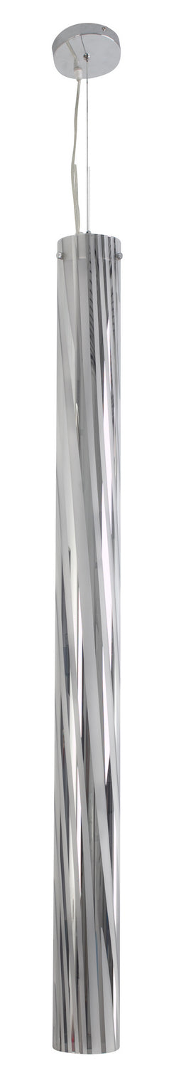 Varaluz AC1072 Five Light Pendant, Chrome