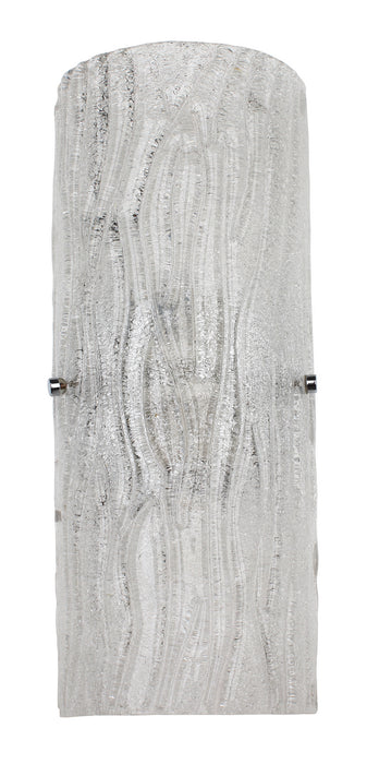 Varaluz AC1102 Two Light Wall Sconce, Chrome