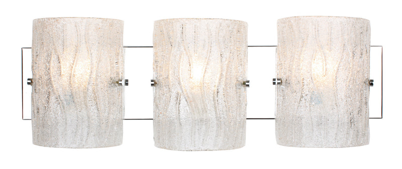 Varaluz AC1103 Three Light Bath, Chrome