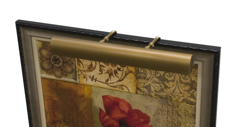 House of Troy T21-76-CA Three Light Picture Light, Weathered Brass