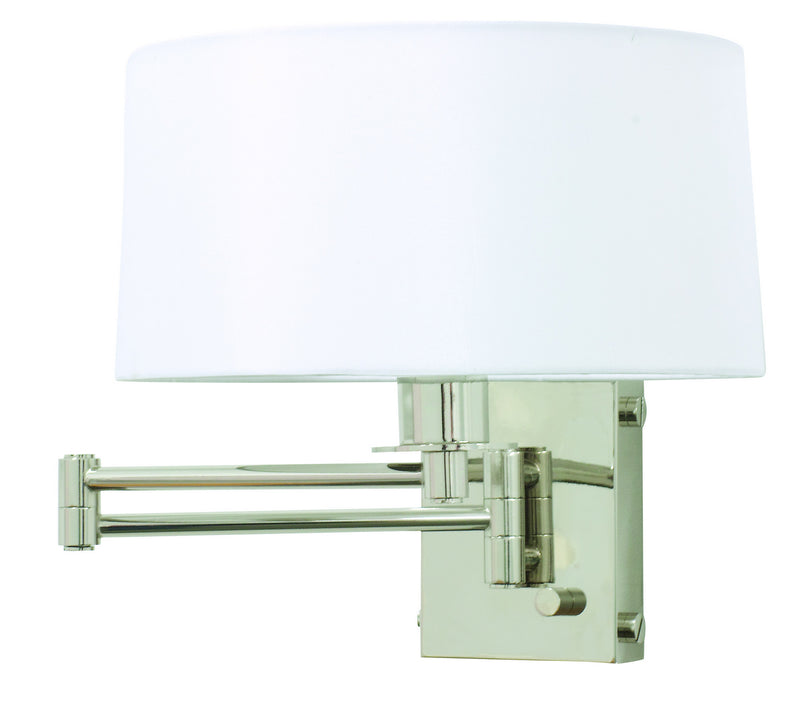 House of Troy WS776-PN One Light Wall Sconce, Polished Nickel