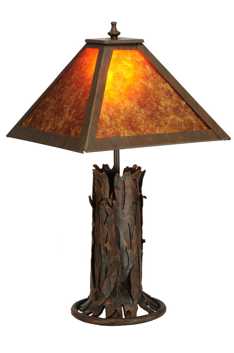 Meyda Tiffany 141532 One Light Accent Lamp, Custom,Brushed Nickel