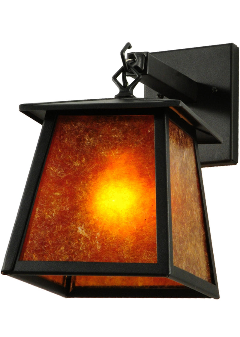 Meyda Tiffany 141863 One Light Wall Sconce, Textured Black