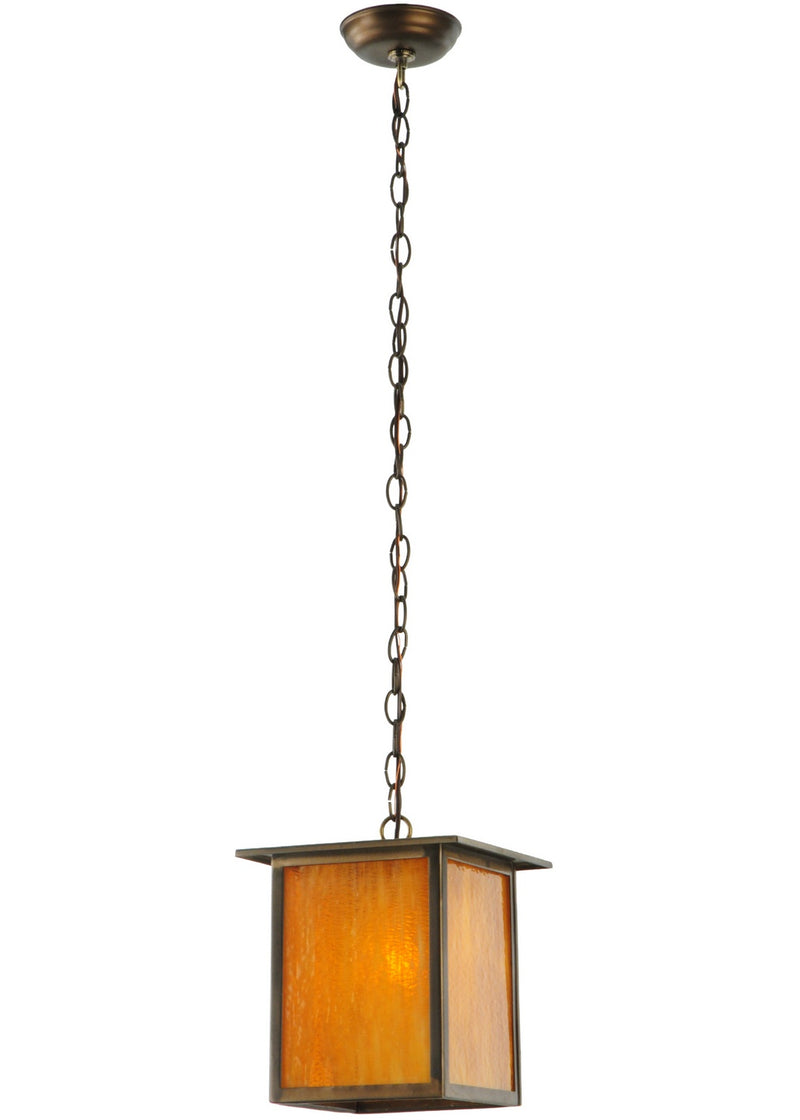 Meyda Tiffany 142032 One Light Pendant, Antique Copper