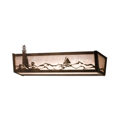 Meyda Tiffany 14205 Four Light Vanity, Antique Copper