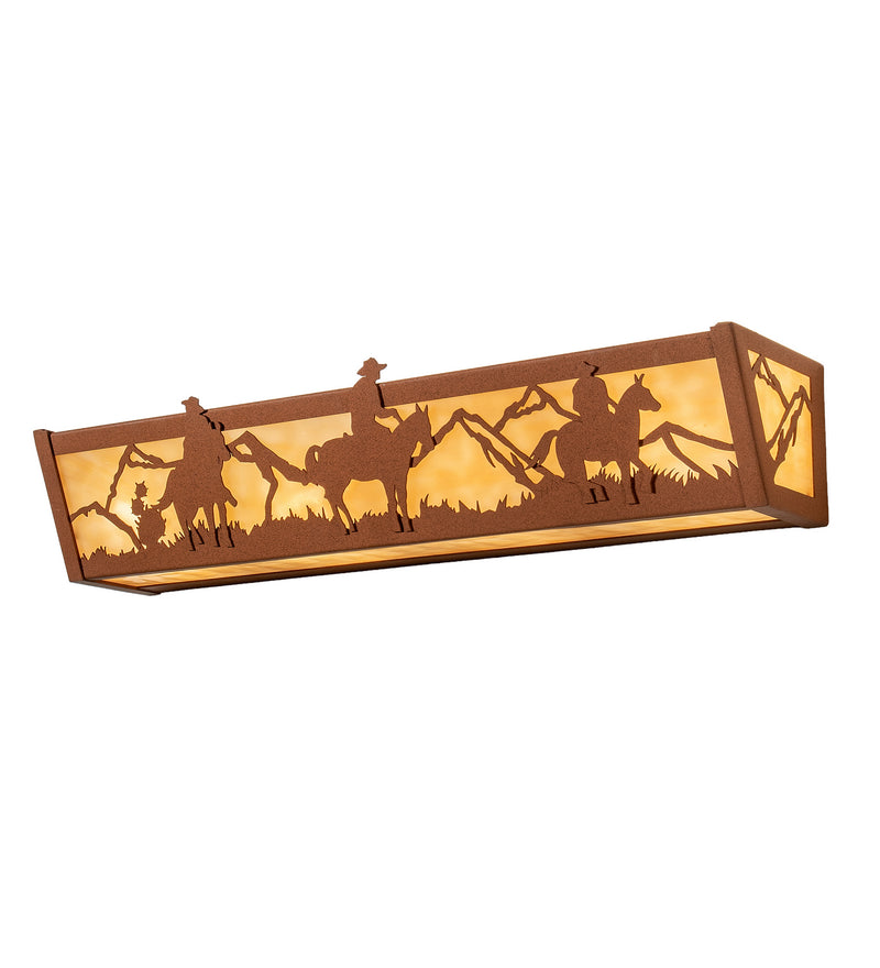 Meyda Tiffany 14267 Four Light Vanity, Earth