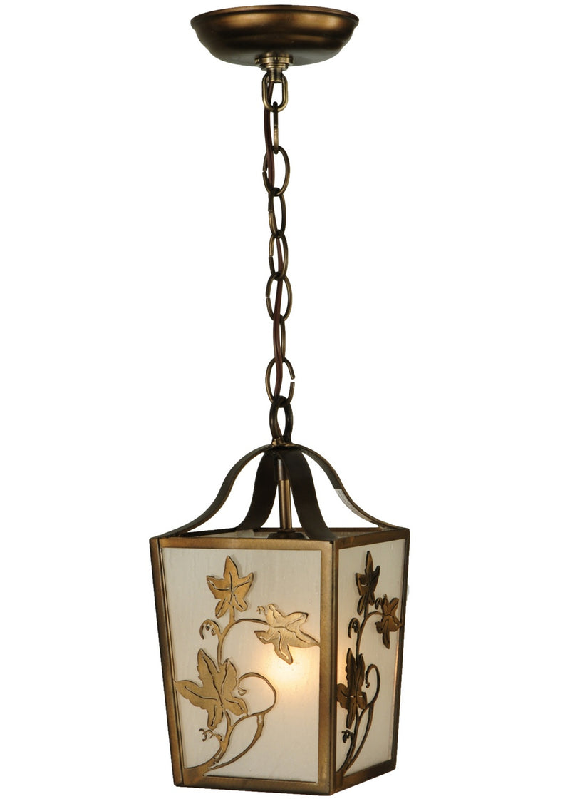 Meyda Tiffany 142691 One Light Mini Pendant, Antique Copper