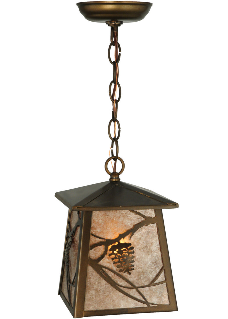 Meyda Tiffany 142751 One Light Pendant, Antique Copper