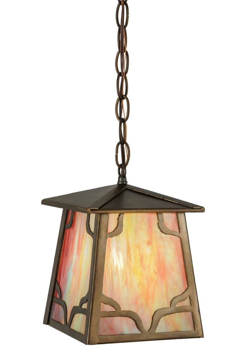 Meyda Tiffany 142827 One Light Mini Pendant, Antique Copper