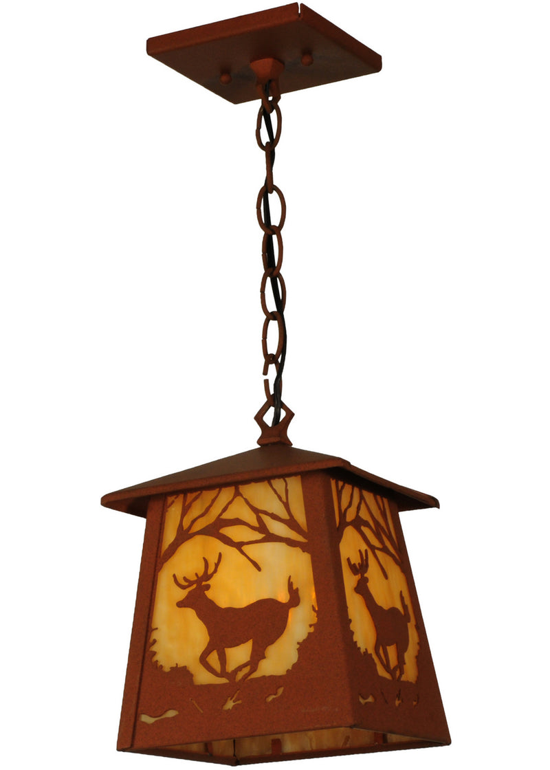Meyda Tiffany 142861 One Light Mini Pendant, Earth