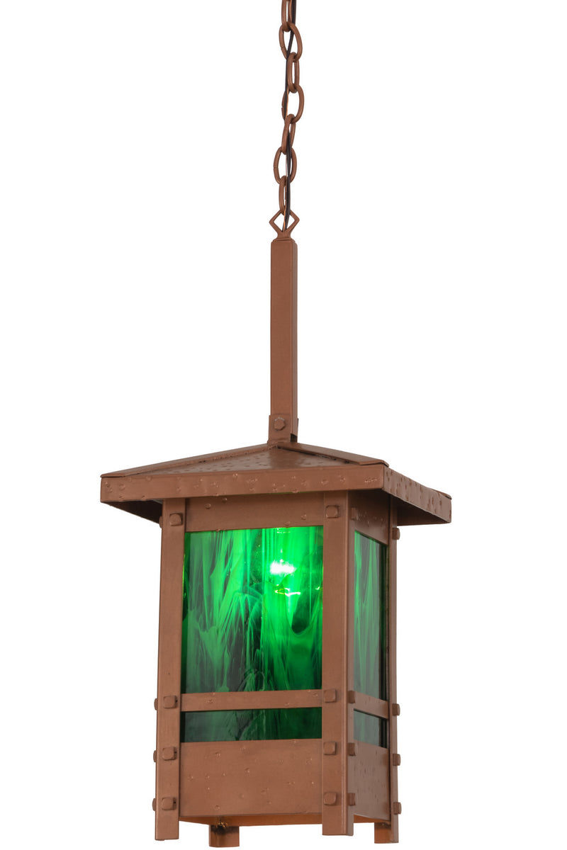 Meyda Tiffany 143036 One Light Pendant, Copper Metallic