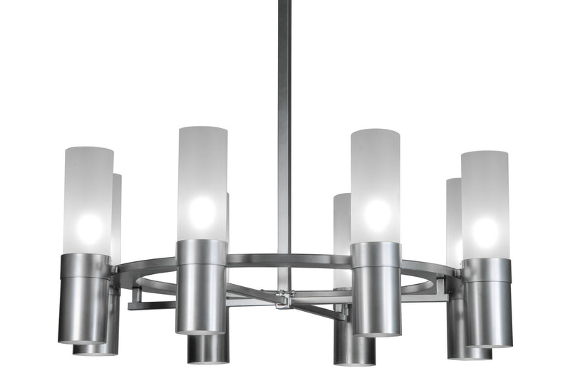 Meyda Tiffany 143040 LED Chandelier, Nickel
