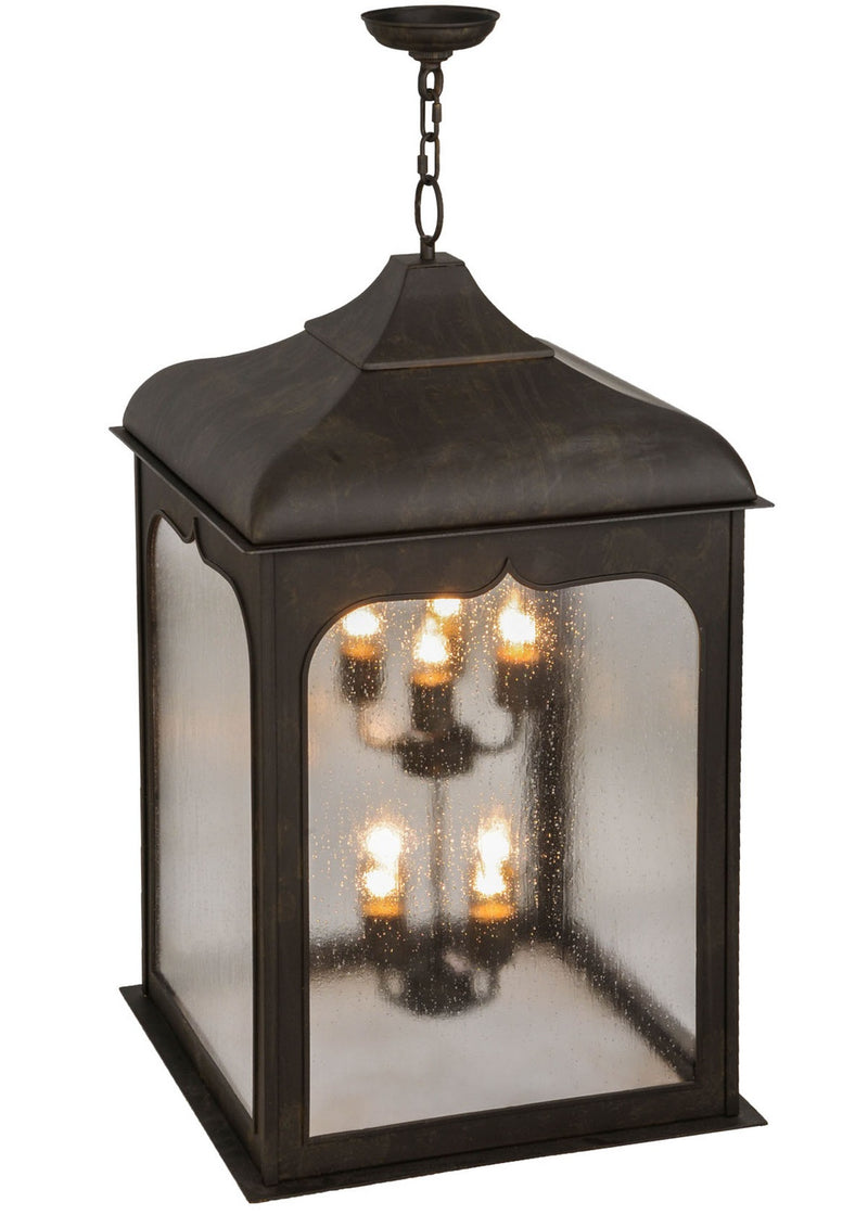 Meyda Tiffany 143049 Eight Light Pendant, Oil Rubbed Bronze