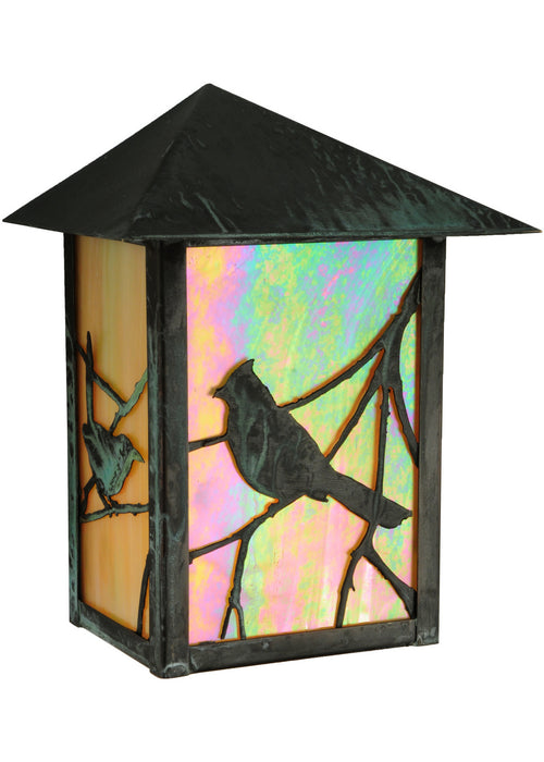 Meyda Tiffany 143071 One Light Wall Sconce, Craftsman Verdigris