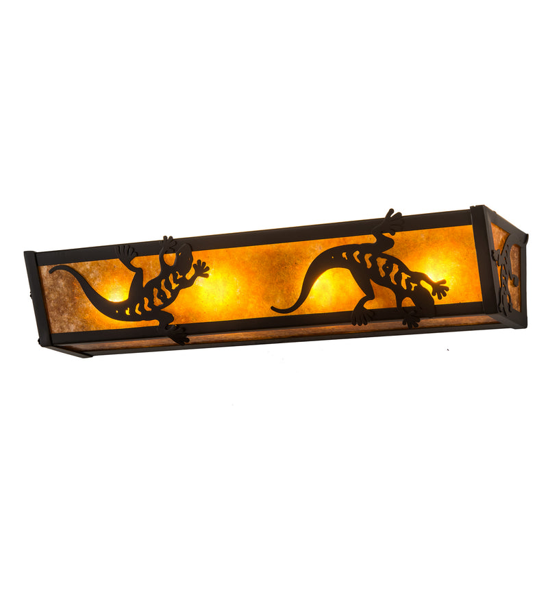 Meyda Tiffany 14333 Four Light Vanity, Timeless Bronze