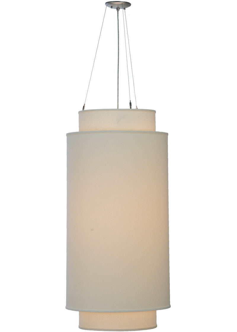 Meyda Tiffany 143539 Three Light Pendant, Nickel