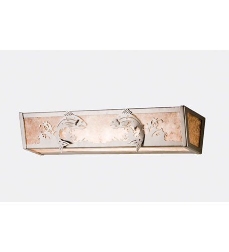 Meyda Tiffany 14364 Four Light Vanity, Nickel