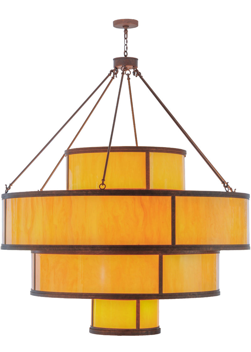 Meyda Tiffany 144177 26 Light Pendant, Antique Rust