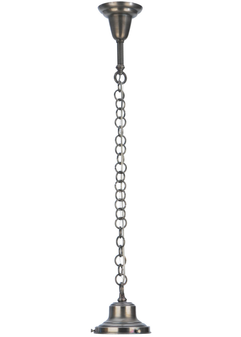 Meyda Tiffany 144288 One Light Pendant Hardware, Antique Nickel