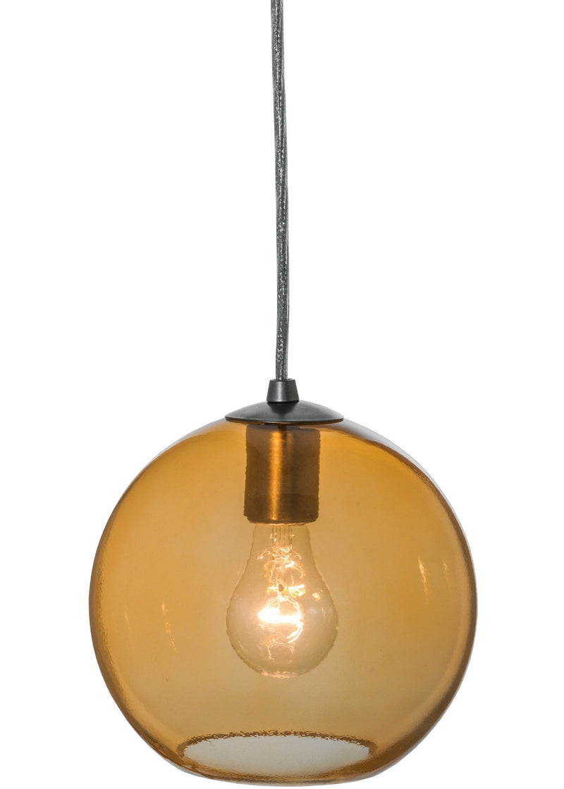Meyda Tiffany 144333 One Light Mini Pendant, Brushed Nickel