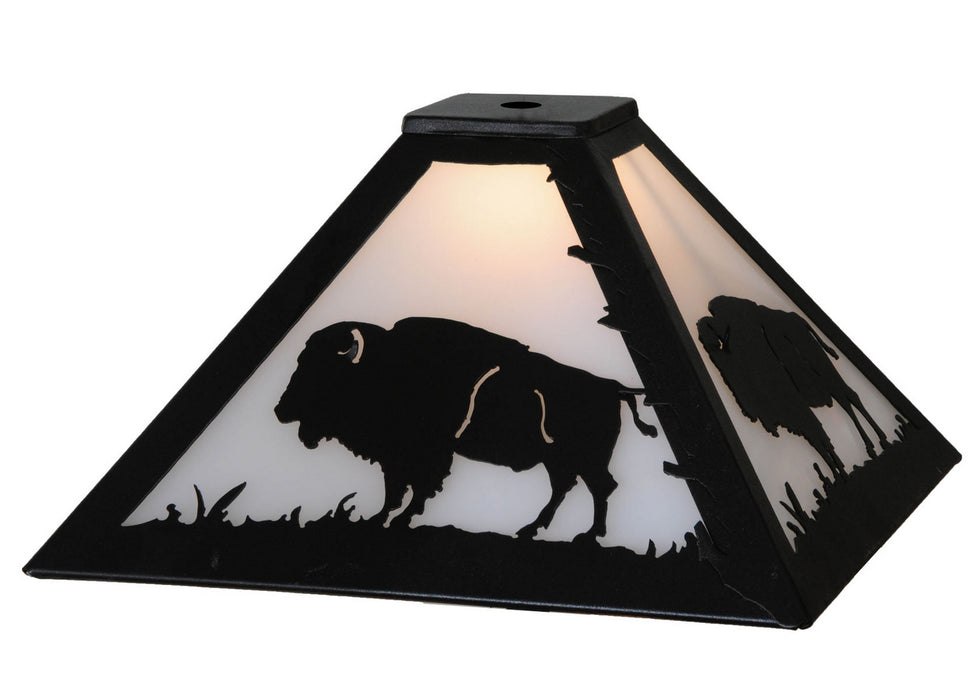 Meyda Tiffany 144469 Shade, White Acrylic