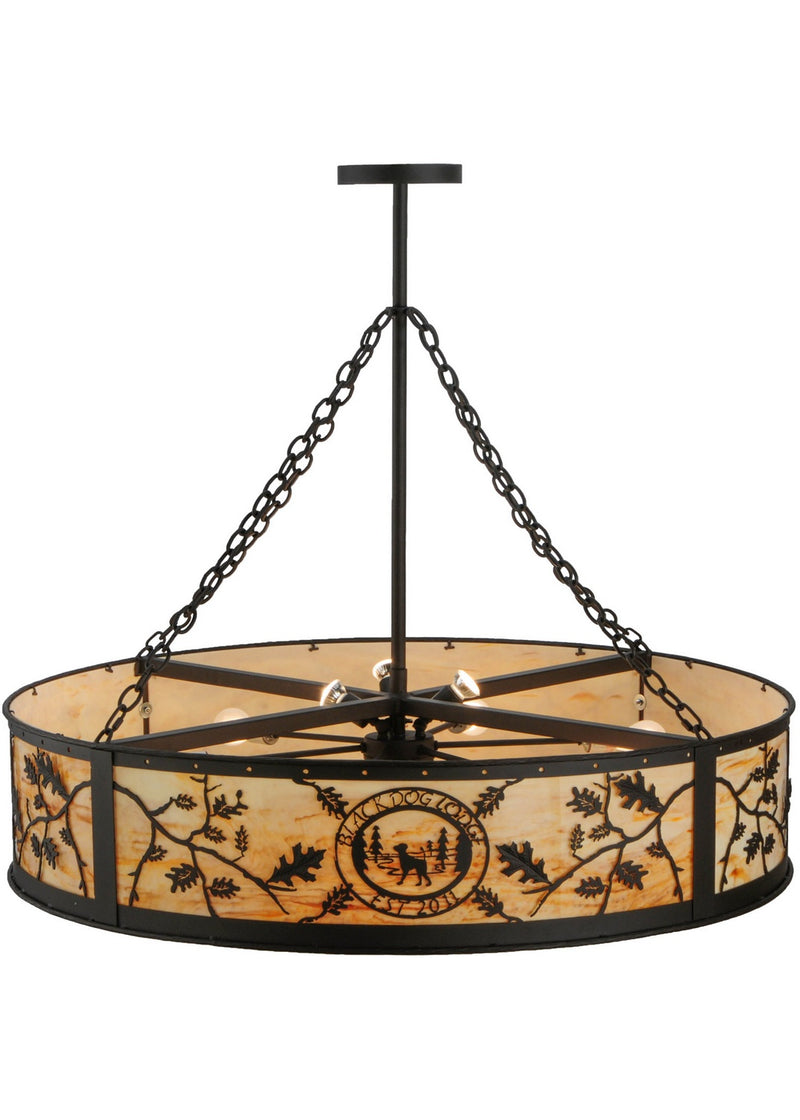 Meyda Tiffany 144471 13 Light Inverted Pendant, Oil Rubbed Bronze