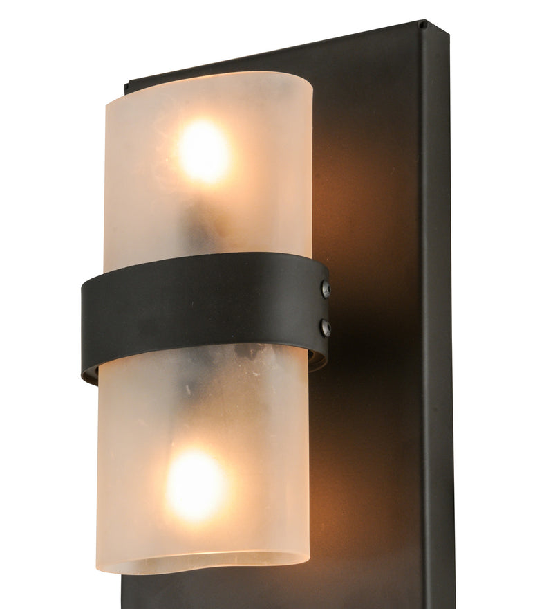 Meyda Tiffany 144631 Eight Light Wall Sconce, Oil Rubbed Bronze
