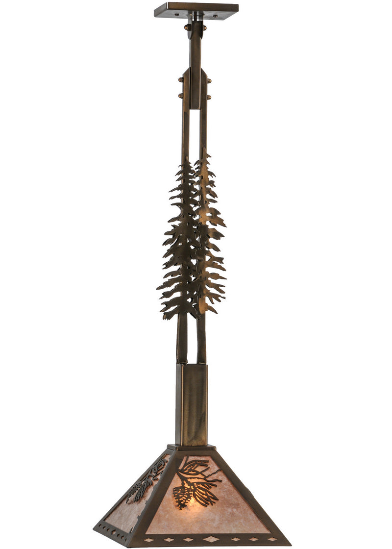Meyda Tiffany 144725 One Light Pendant, Antique Copper