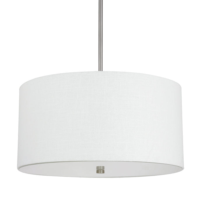 Capital Lighting 3922MN-623 Four Light Pendant, Matte Nickel