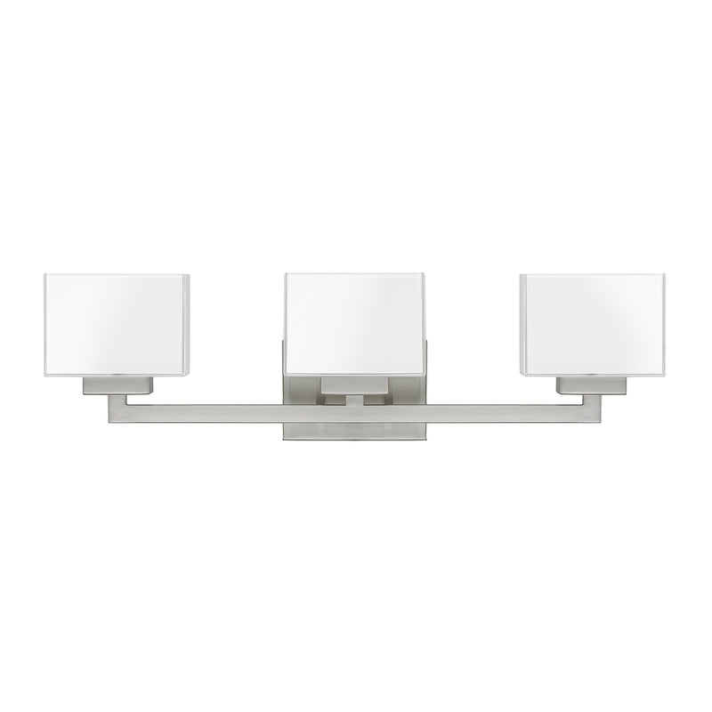 Capital Lighting 8343BN-155 Three Light Vanity, Brushed Nickel