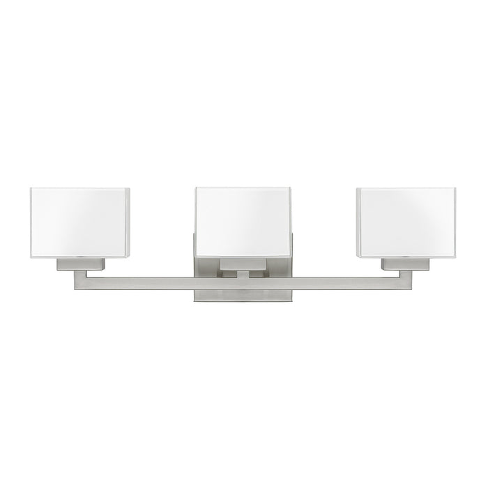 Capital Lighting 8343BN-155 Three Light Vanity, Brushed Nickel