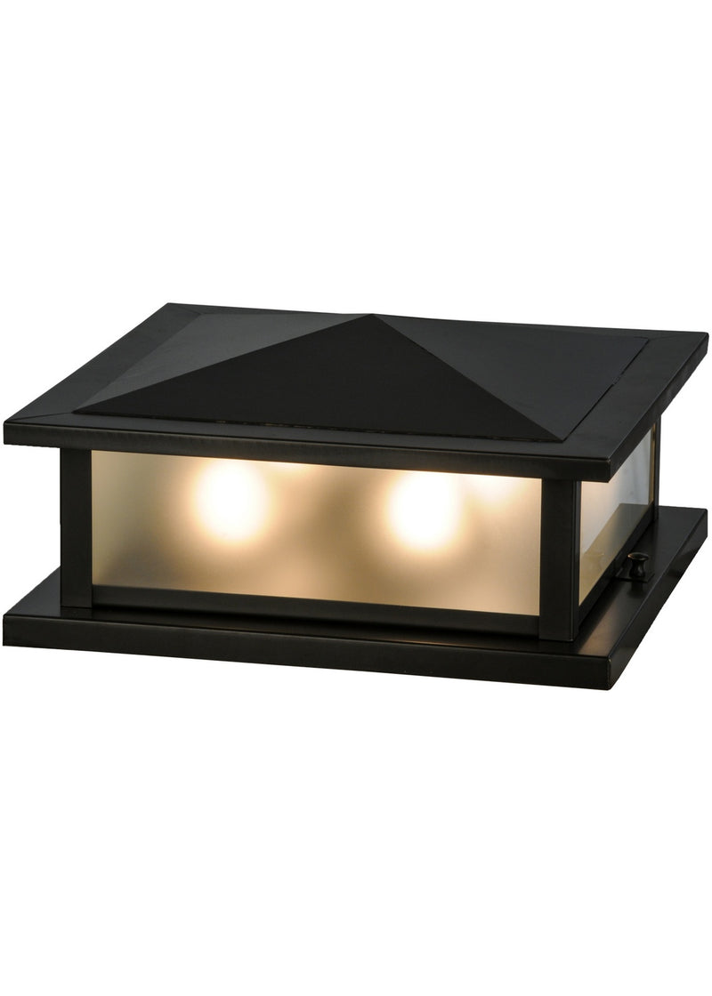 Meyda Tiffany 144790 Four Light Pier Mount, Craftsman Brown