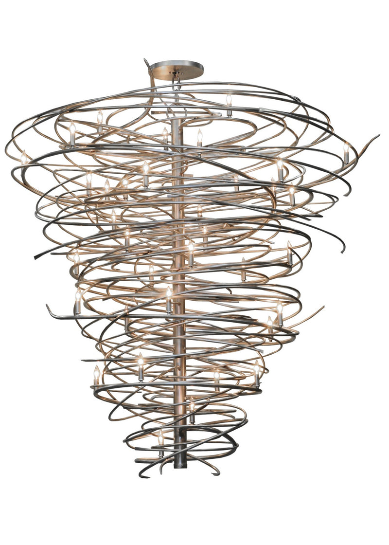 Meyda Tiffany 144813 36 Light Chandelier, Pewter