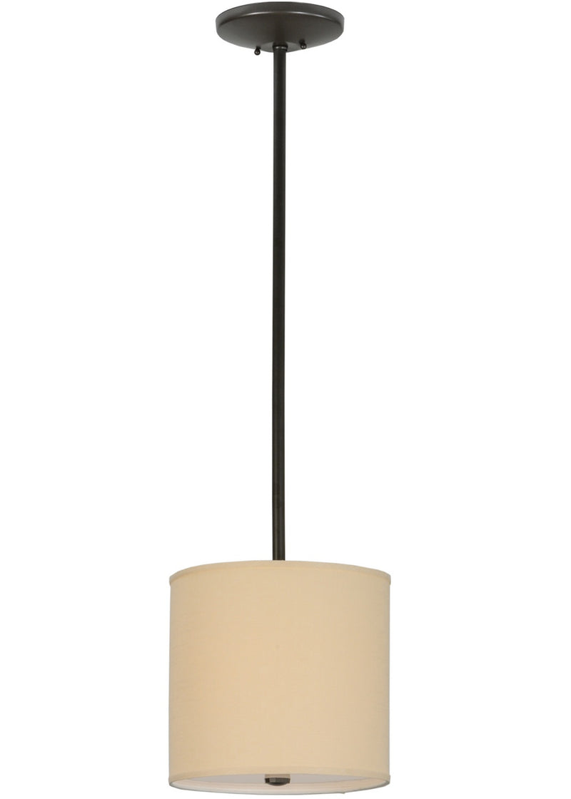 Meyda Tiffany 144909 One Light Pendant, Timeless Bronze