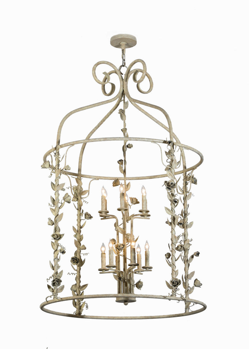 Meyda Tiffany 145288 12 Light Pendant, Tuscan Ivory