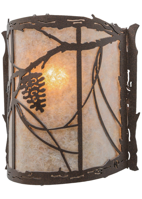 Meyda Tiffany 145311 One Light Wall Sconce, Cafe Noir