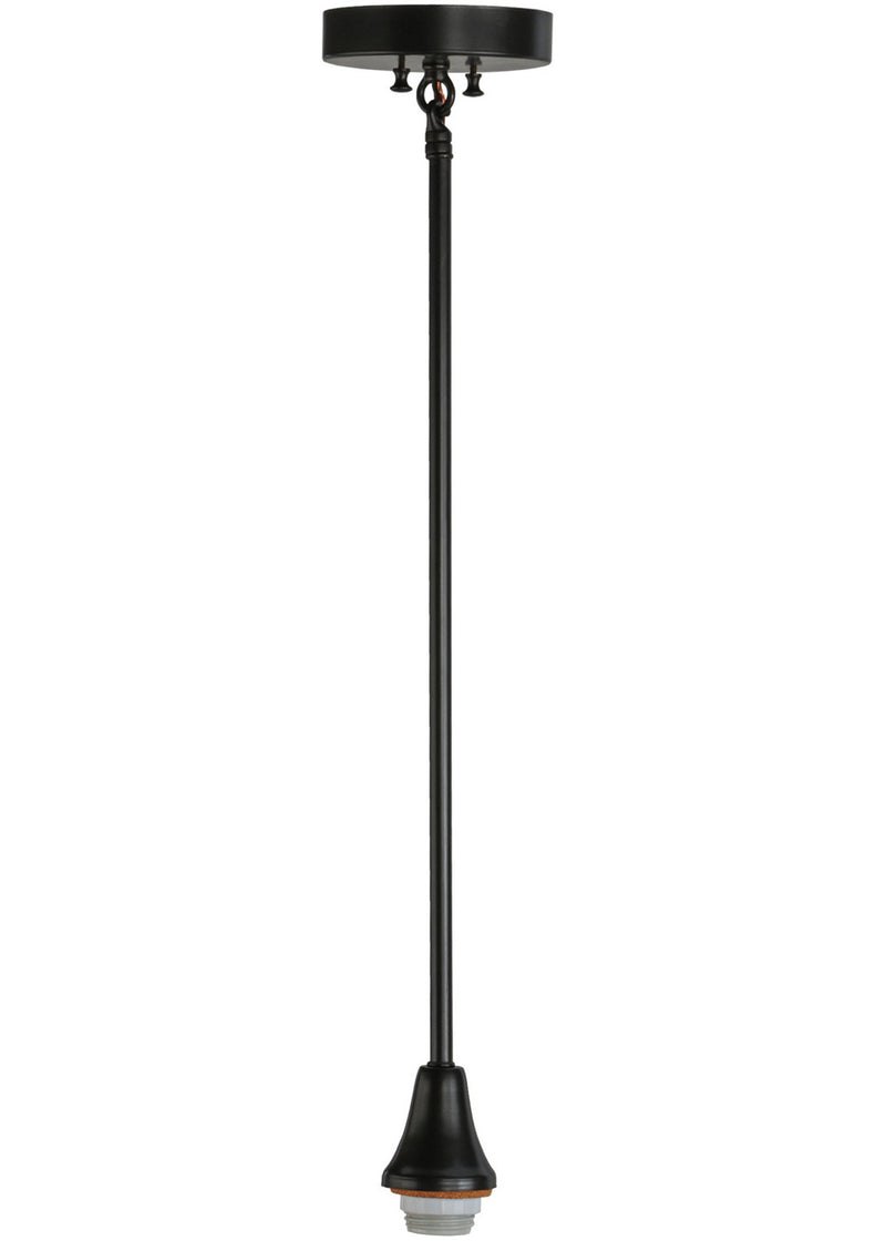 Meyda Tiffany 145361 One Light Pendant Hardware, Craftsman Brown