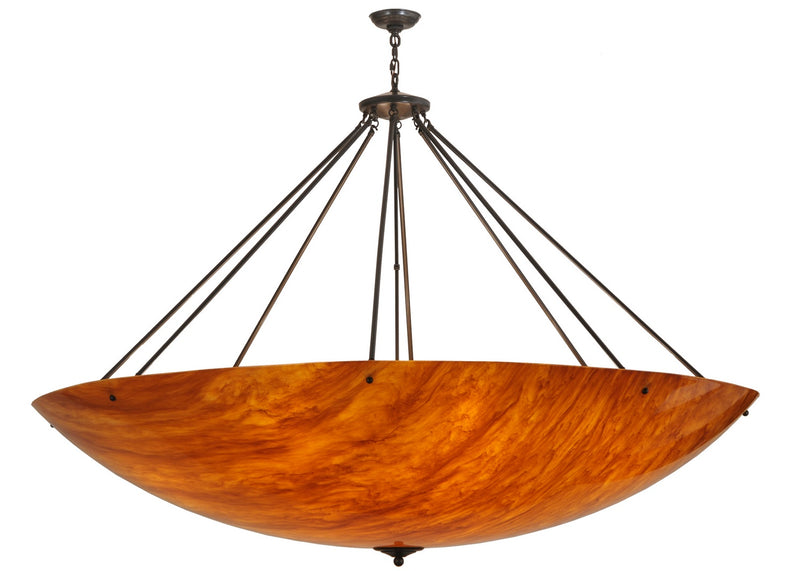 Meyda Tiffany 145397 16 Light Inverted Pendant, Timeless Bronze
