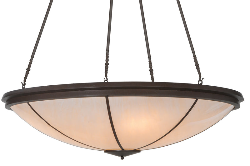 Meyda Tiffany 145483 Eight Light Pendant, Cafe Noir