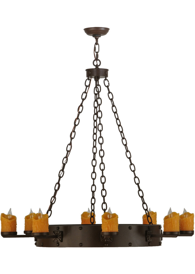Meyda Tiffany 145588 Eight Light Chandelier, Custom