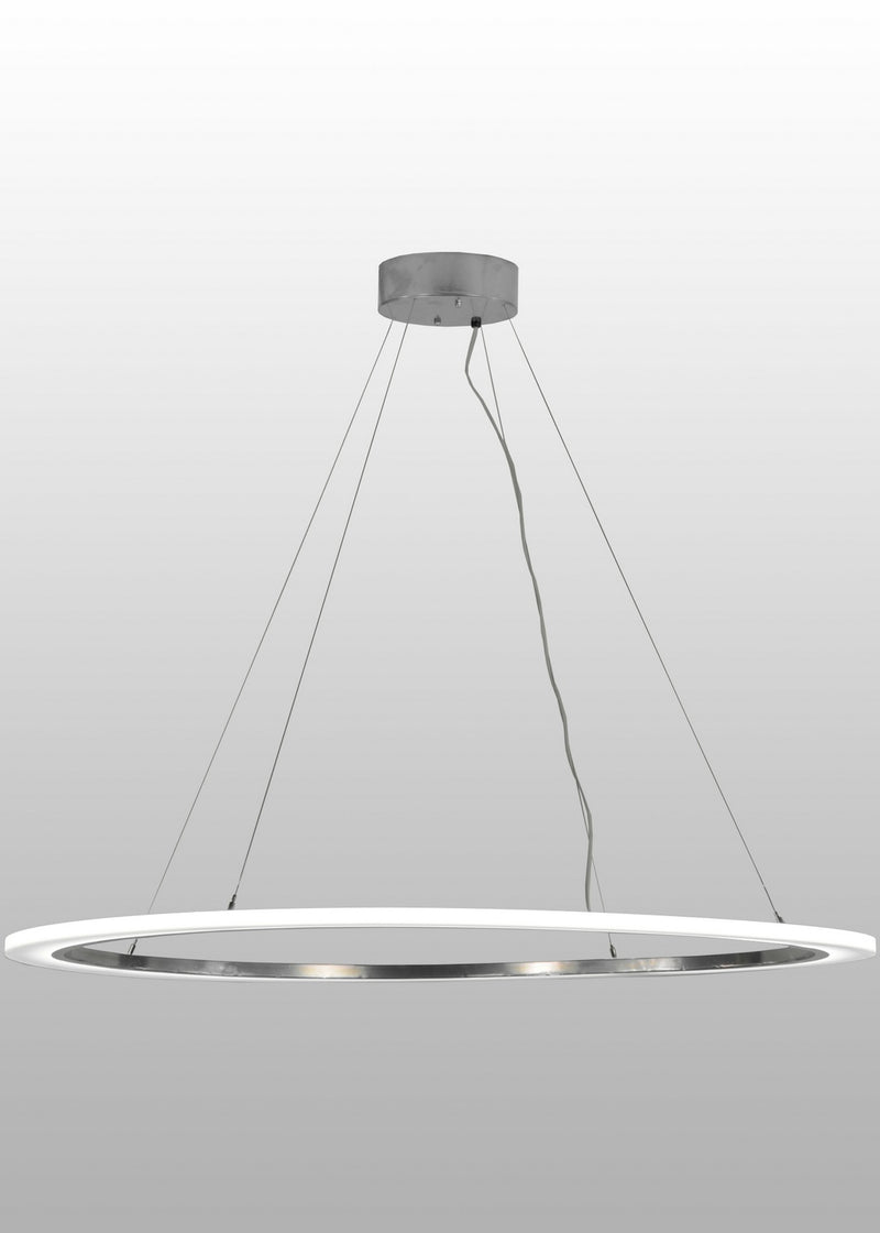 Meyda Tiffany 145768 LED Pendant, Extreme Chrome