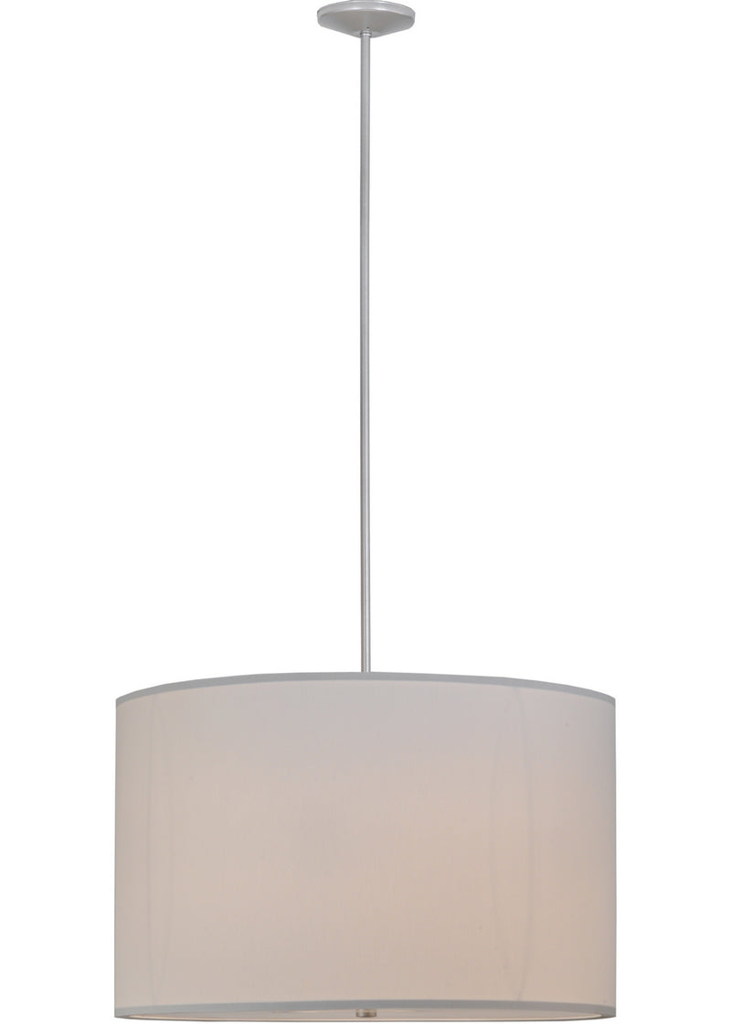 Meyda Tiffany 145853 Six Light Pendant, Nickel Powder Coat