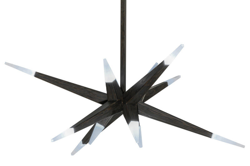 Meyda Tiffany 145938 12 Light Pendant, Toasted Chestnut