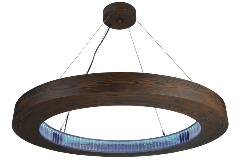 Meyda Tiffany 145991 LED Pendant, Armoire Hickory