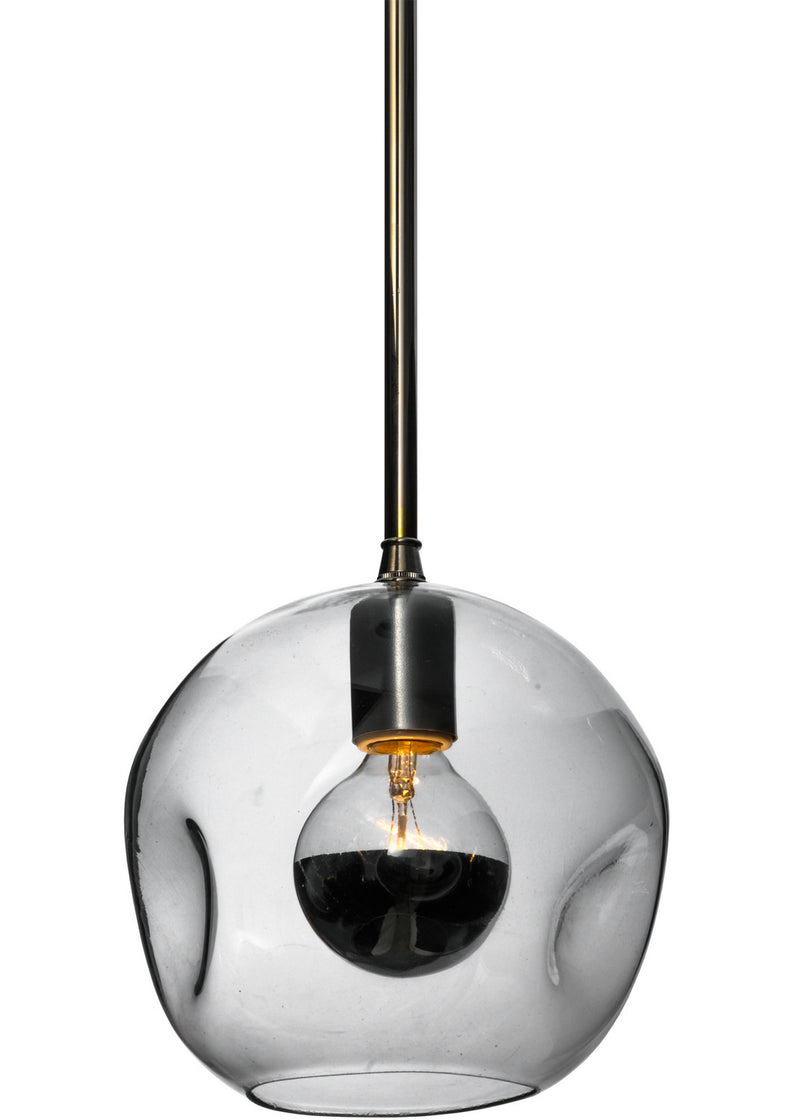 Meyda Tiffany 145995 One Light Mini Pendant, Chrome