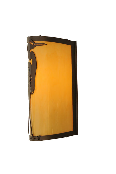 Meyda Tiffany 146242 One Light Wall Sconce, Timeless Bronze