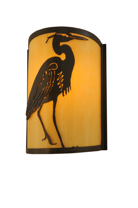 Meyda Tiffany 146242 One Light Wall Sconce, Timeless Bronze